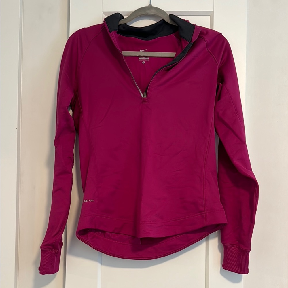 Nike Dri-Fit Quarter Zip with Hood